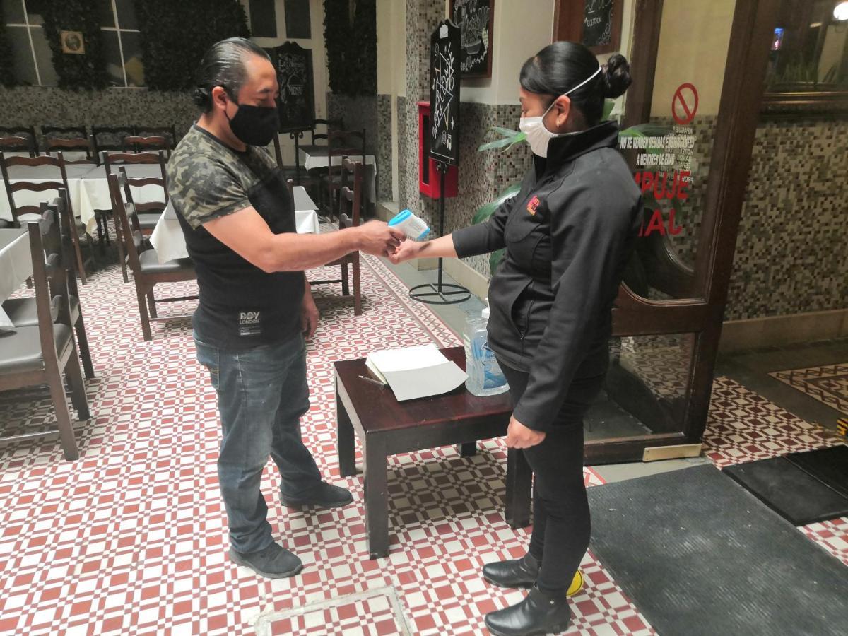 Hotel De Los Banos Pachuca 외부 사진